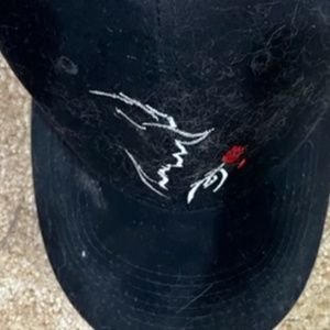 BLACK BASEBALL CAP FROM BROADWAY BEAUTY & THE BEAST 2009 - RARE